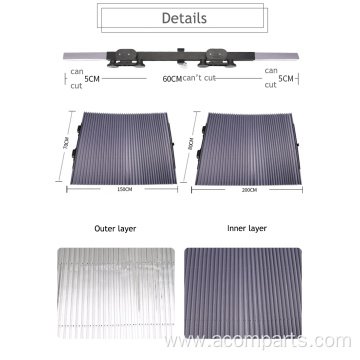 OEM design block heat windscreen blinds sunshade